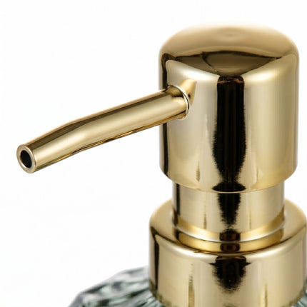Glass Soap Dispensers, Set of 2, 400 ml, Refillable