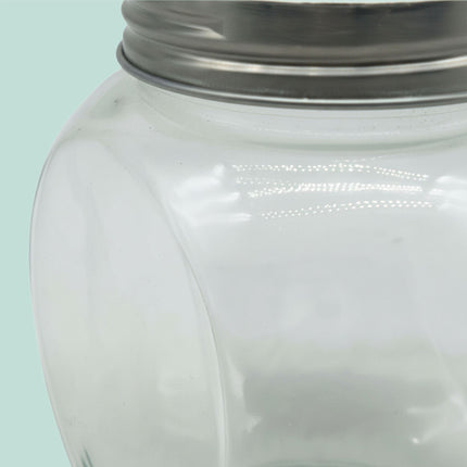 Glass Treat Jars Set, 5 Pack, 650 ml Airtight Storage