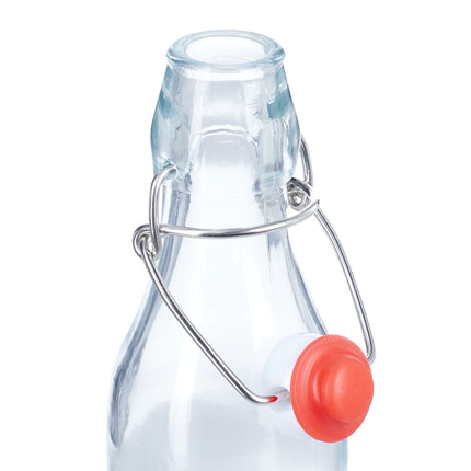 Glass bottles with crimp caps 24-pack