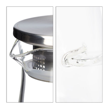 Glass carafe with lid 1.8 litres