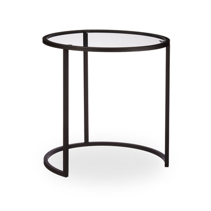 Glass coffee table set of 2