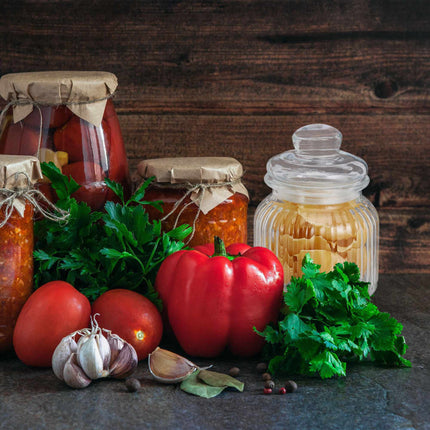 Glass jars 6-pack 700 ml