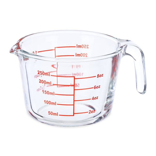 Glass measuring jug 250 ml