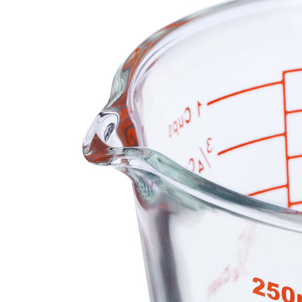 Glass measuring jug 250 ml