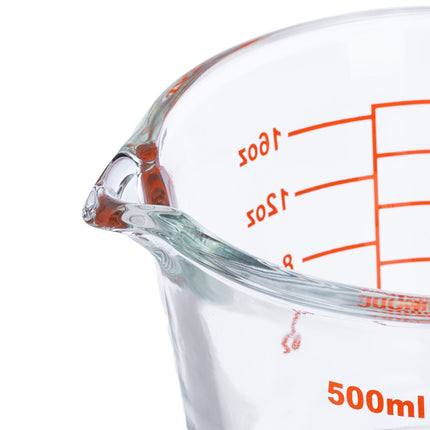 Glass measuring jug 500 ml