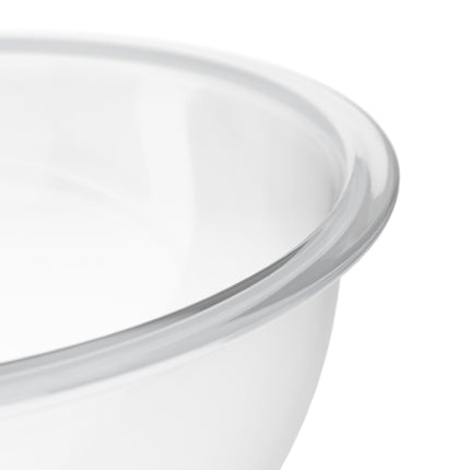 Glass salad bowls 2-pack