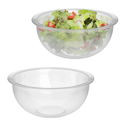Glass salad bowls 2-pack