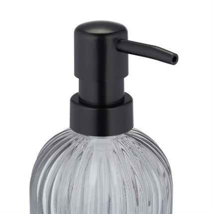 Glass soap container set of 3