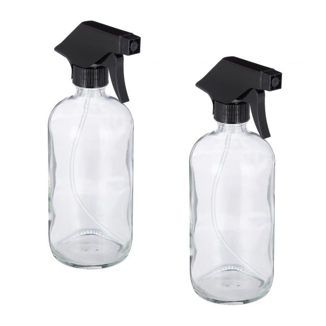 Glass spray bottle, set of 2