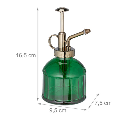 Glass spray bottle, set of 3