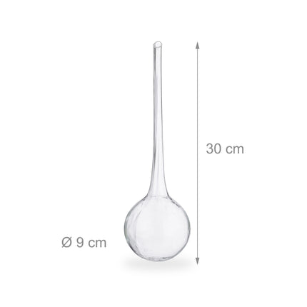 Glass water balls set of 4