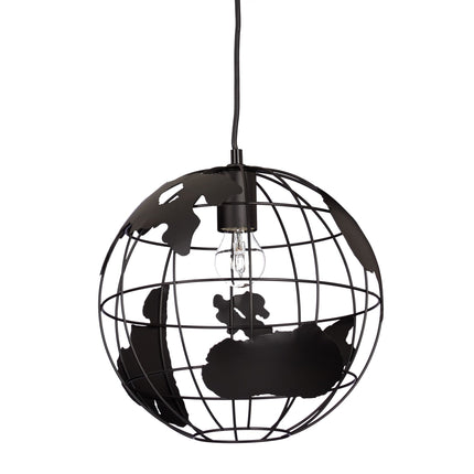 Globe pendant lamp