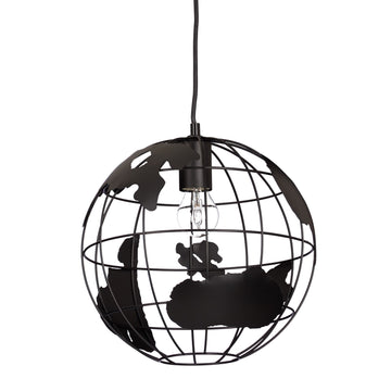 Globe pendant lamp