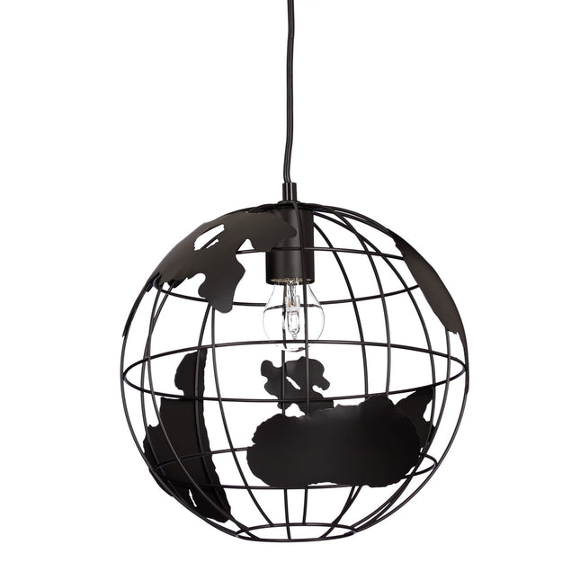 Globe pendant lamp