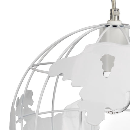 Globe pendant lamp