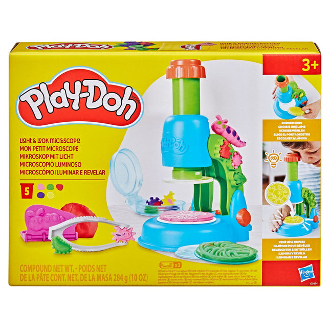 Glow-In-The-Dark Play-Doh Playset with Microscope