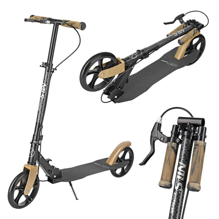 Gold Folding Scooter – Lightweight, Adjustable Height