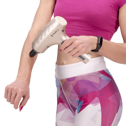 Gold Massage Gun – Deep Tissue, Portable, Quiet