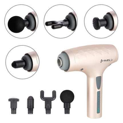 Gold Massage Gun – Deep Tissue, Portable, Quiet