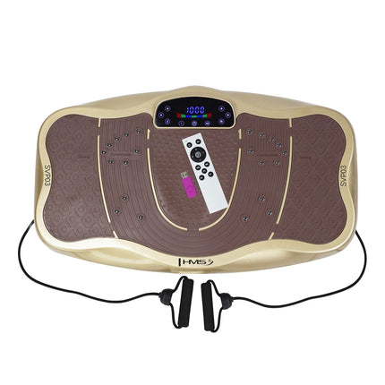 Gold Vibrating Platform, Fitness Exercise Machine
