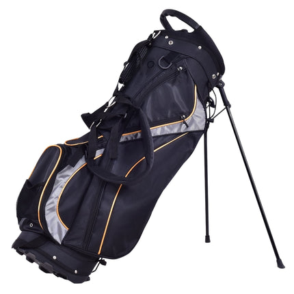 Golf Bag 9-Inch Nylon, Black, Lightweight, Travel-Friendly