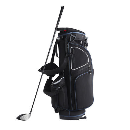 Golf Cart Bag, 14-Way Divider, 11 Pockets, Stand