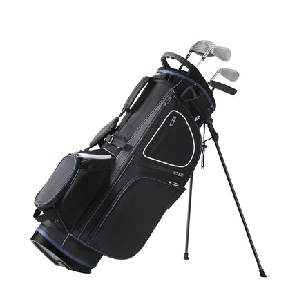 Golf Cart Bag, 14-Way Divider, 11 Pockets, Stand
