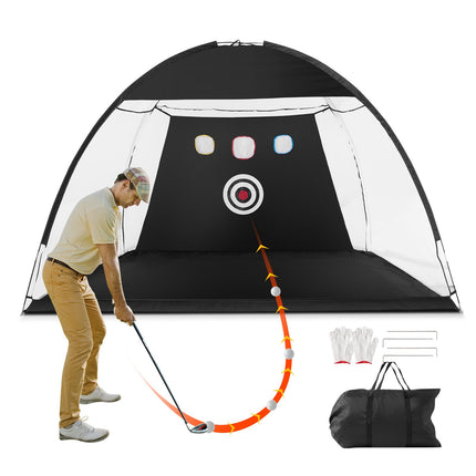 Golf Practice Net 10x7ft, Targets, Carry Bag
