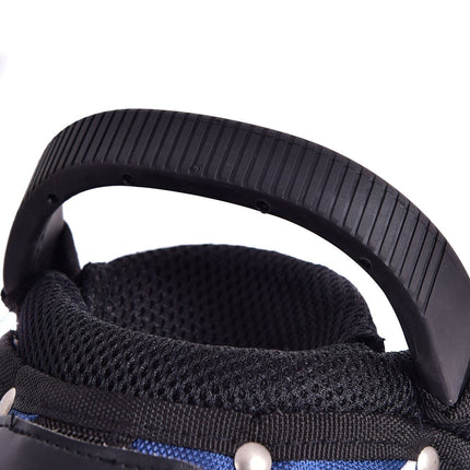 Golftas 9 inch golftas pennenzak professionele reistas standtas met hoofdgedeelte en draagriem-blauw