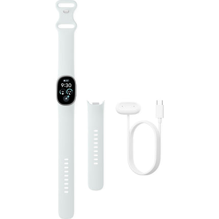 Google Fitbit Edge Fitness Tracker with GPS and ECG, Fog/Satin Silver
