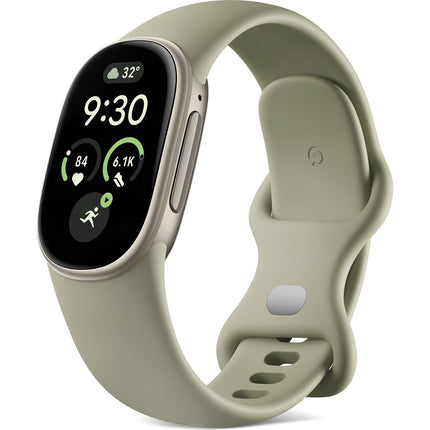 Google Fitbit Edge Fitness Tracker with GPS and ECG, Olive/Satin Pyrite