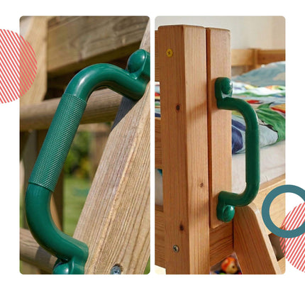 Grab Handles For Play Towers And Loft Beds, Textured
