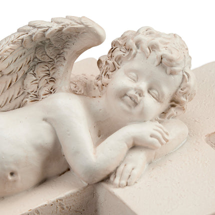Graben angel on cross