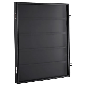 Graded Sports Card Display Case, 35-Card, 98% UV, Lockable