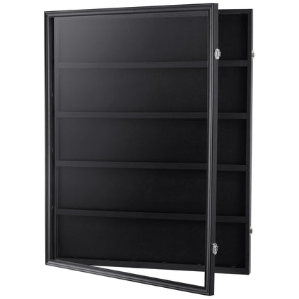 Graded Sports Card Display Case, 35-Card, 98% UV, Lockable