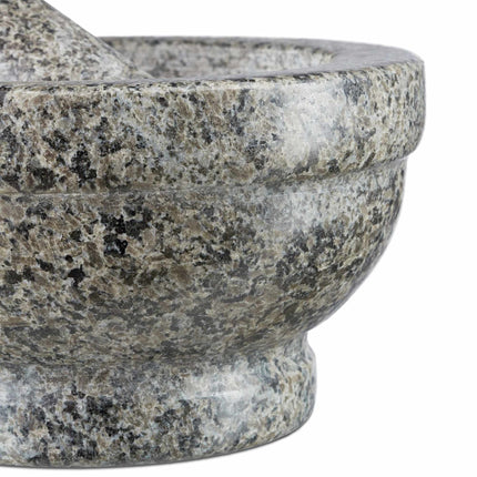 Granite mortar and pestle 17 cm