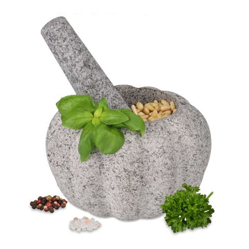 Granite mortar with impact
