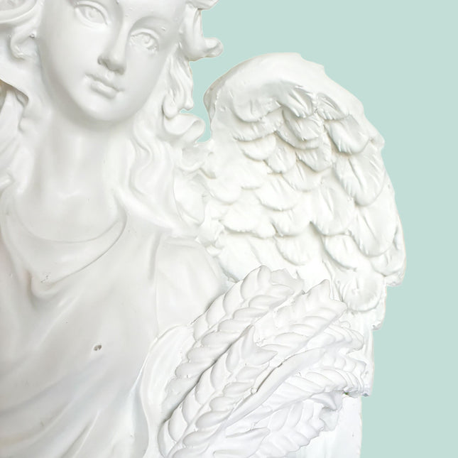 Grave Angel Statue for Cemetery or Garden, Weather-Resistant