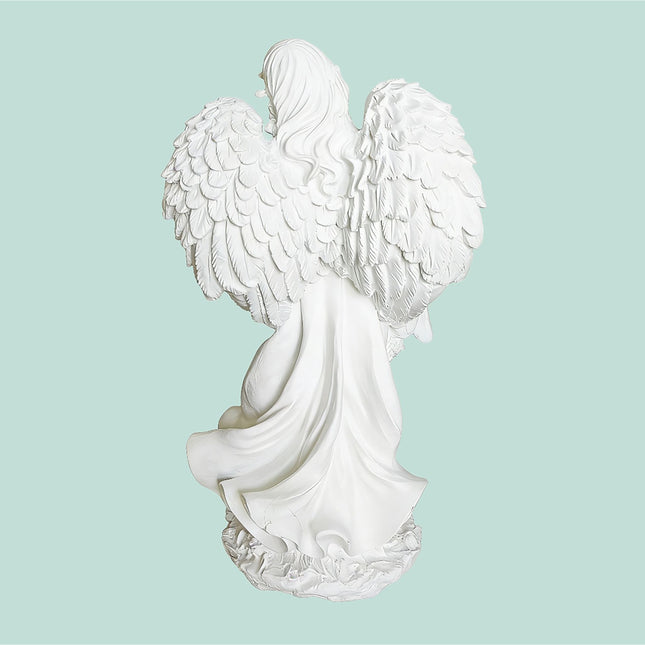 Grave Angel Statue for Cemetery or Garden, Weather-Resistant