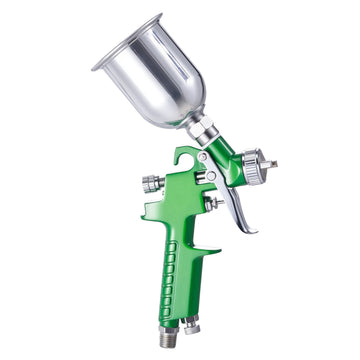 Gravity Feed Paint Spray Gun Kit, 3-Piece, 1.0–1.8mm Nozzles