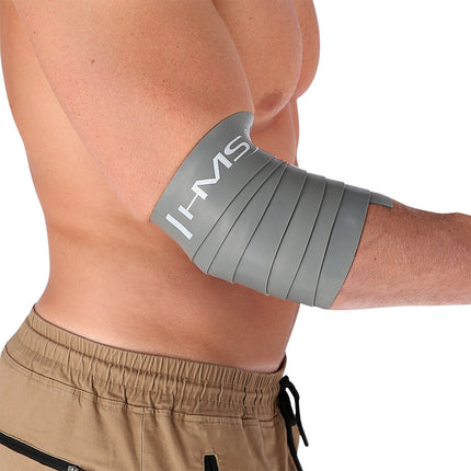 Gray Rubber Exercise Band – Floss, Resistance Training