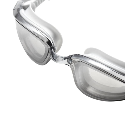Gray Swimming Goggles, Anti-Fog, UV Protection