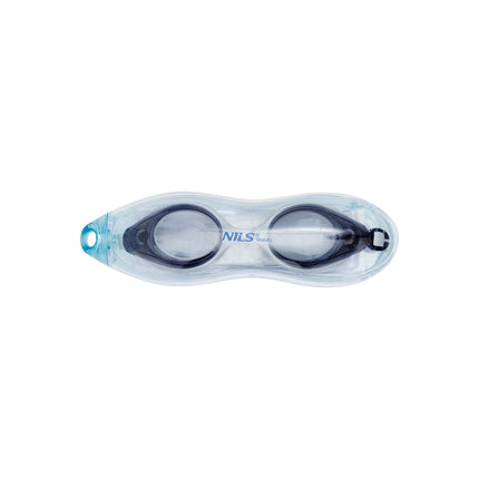Gray Swimming Goggles, Anti-Fog, UV Protection