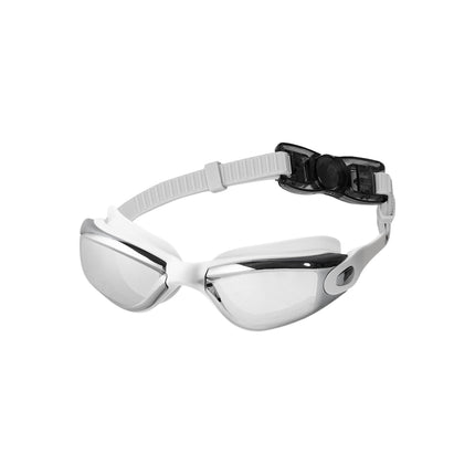 Gray Swimming Goggles, Anti-Fog, UV Protection