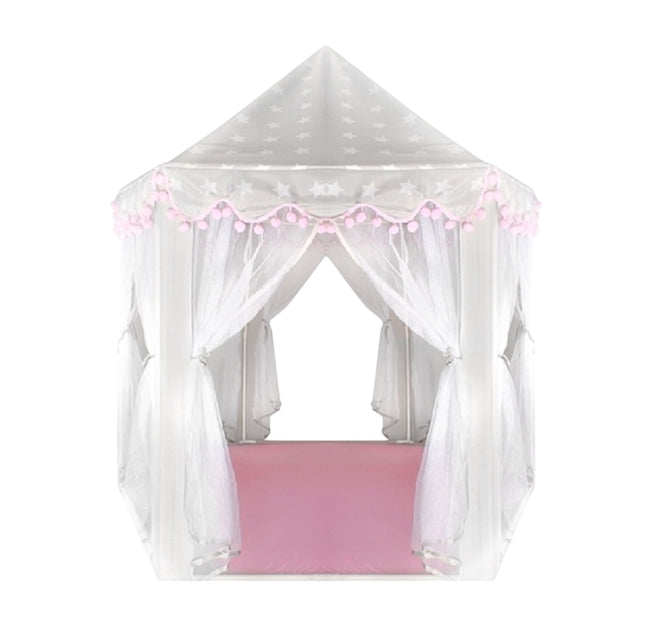Gray and pink children's tent Kruzzel