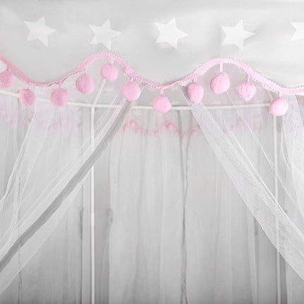 Gray and pink children's tent Kruzzel