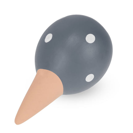 Gray clay cone set of 4