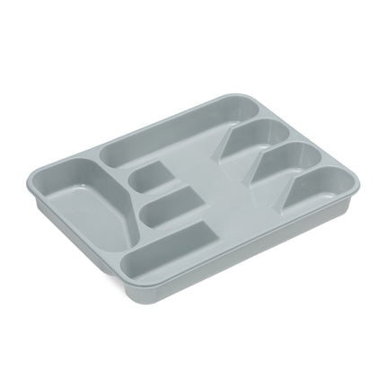 Gray cutlery box set of 2