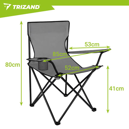 Gray fishing chair 23675