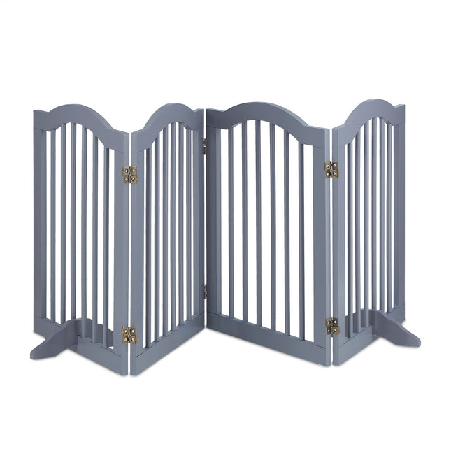 Gray security gate 70 cm